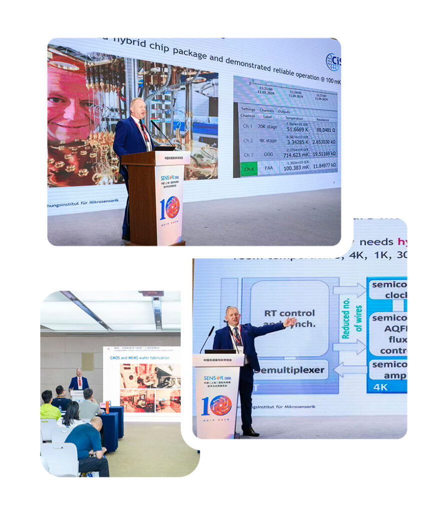 德國國家CIS微系統(tǒng)傳感器開發(fā)研究院院長Thomas Ortlepp 博士